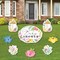 Big Dot of Happiness Wildflowers Baby - Yard Sign and Outdoor Lawn Decorations - Boho Floral Baby Shower Yard Signs - Set of 8